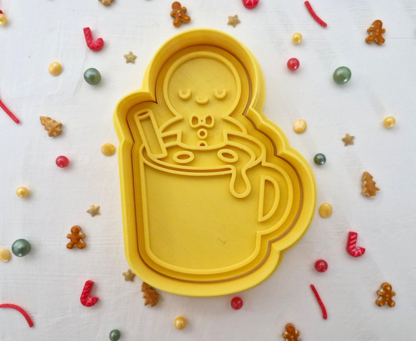 Gingerbread Boy in Coco - Christmas Cookie Cutter