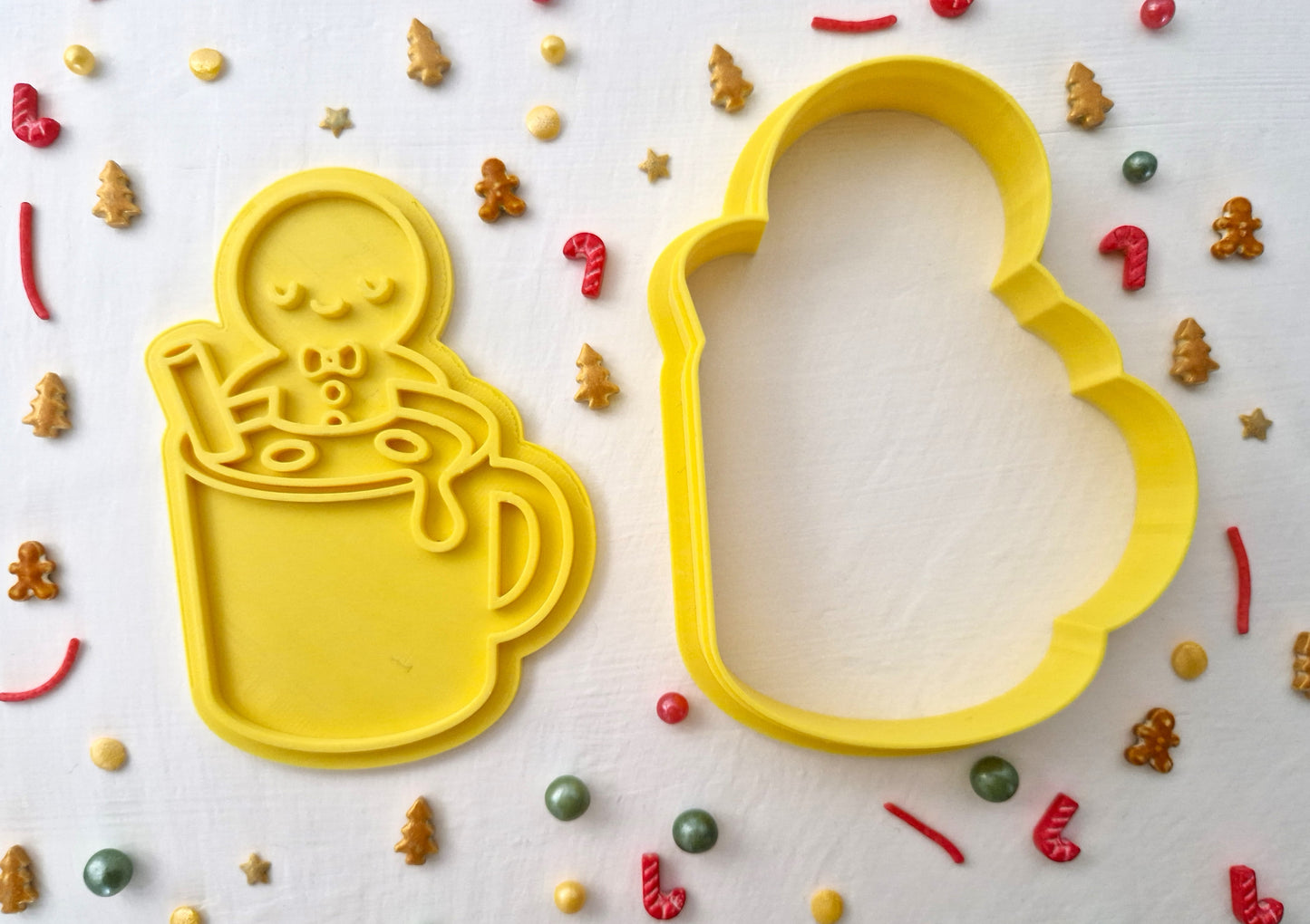 Gingerbread Boy in Coco - Christmas Cookie Cutter